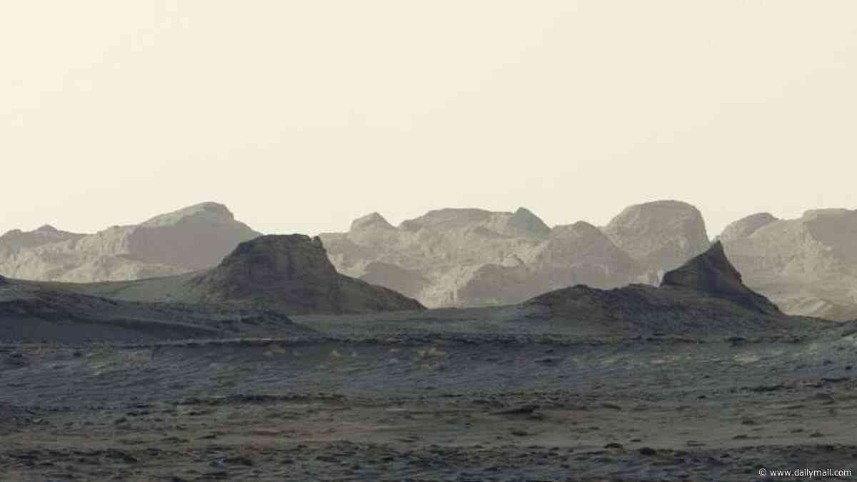 Life on Mars: NASA rover captures breathtaking Martian dawn as mysterious cliffs emerge from the darkness
