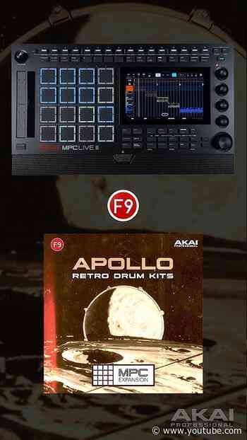 F9 Apollo Retro Drums | Akai Pro MPC Expansion & 2 New F9 Bundles