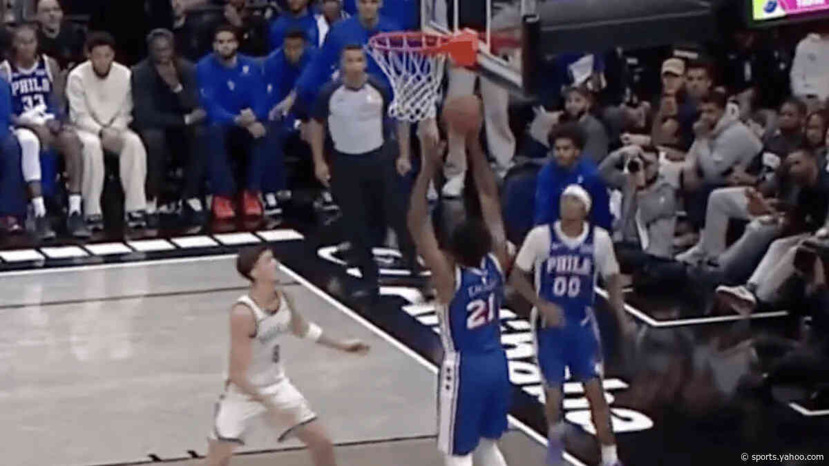 Joel Embiid’s preseason disaster raises scary questions for the 76ers