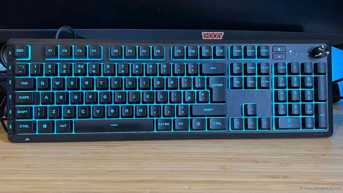 The Corsair Skiff 100 Plus's rubber domes bring smooth silence to the membrane market