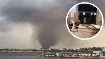 Heftige Unwetter und „Doppel-Tornado“ hinterlassen Spur der Verwüstung auf Sizilien