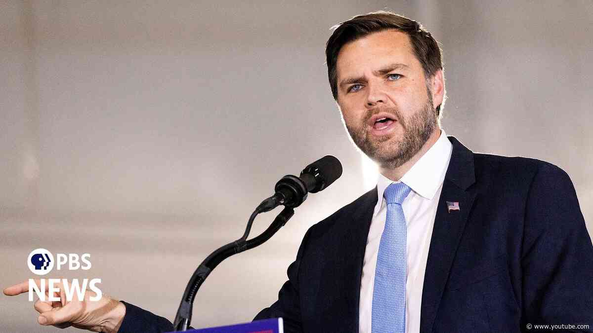 WATCH LIVE: Vance campaigns for Ohio Republican candidates with less than a month before midterms
