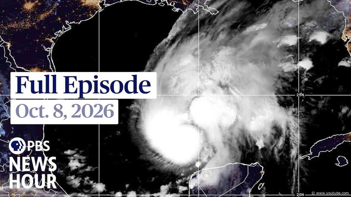 PBS News Hour full episode, Oct. 8, 2026
