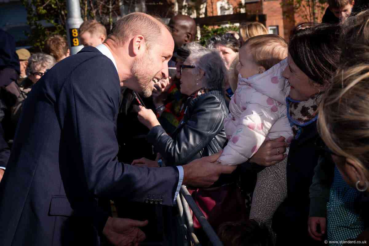 Prince William delights Belfast woman’s mother in surprise Facetime call