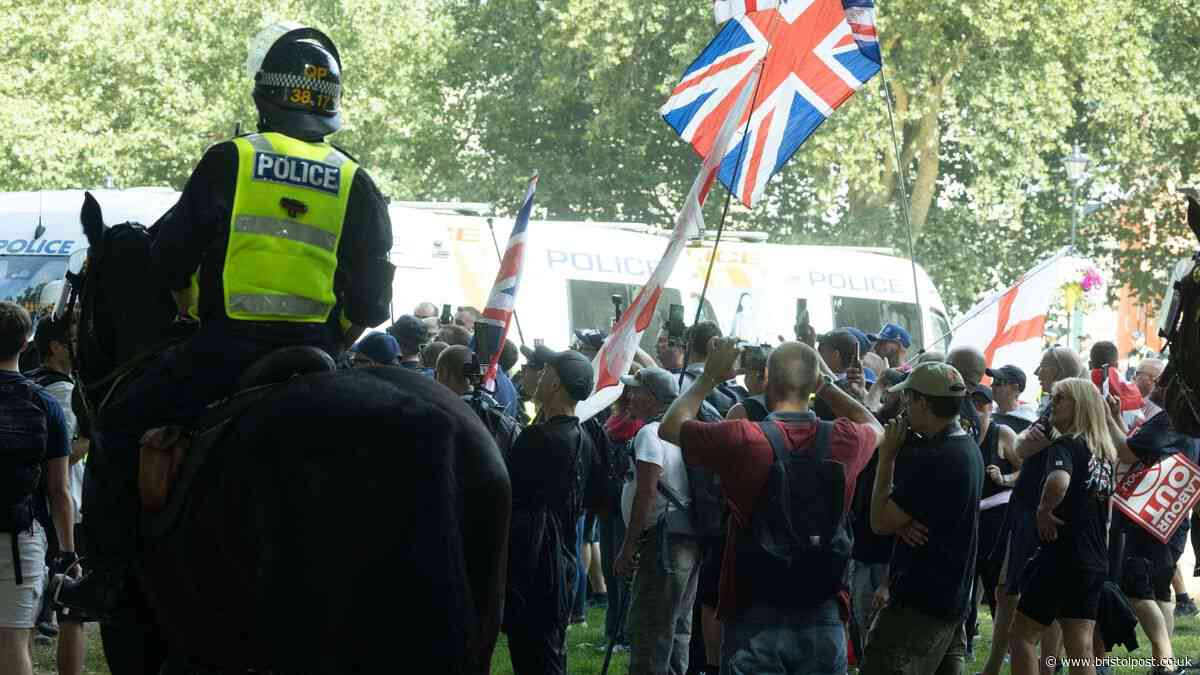 Far right 'were asked to move' protest for cancer charity fundraiser