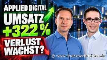Applied Digital: 322 % mehr Umsatz - warum wächst der Verlust? Oktober 2026