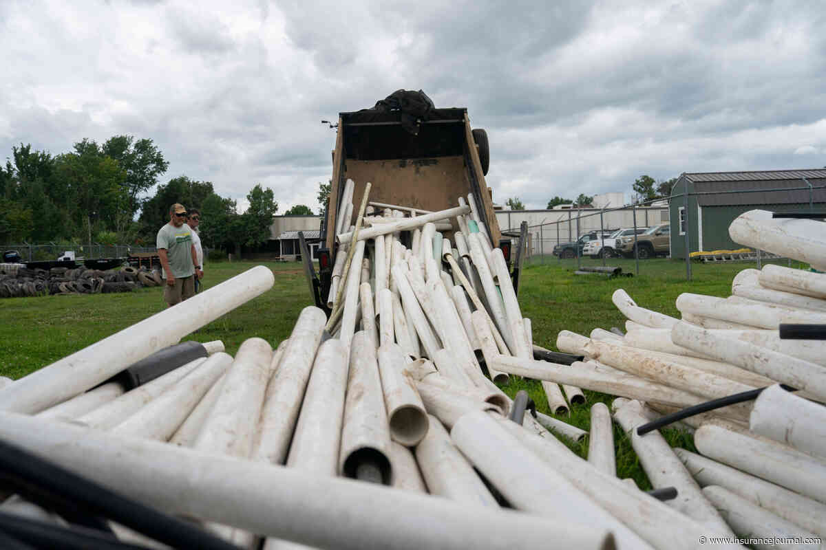 PVC Pipes Swept Away by Helene Still Dominate Cleanup of NC River