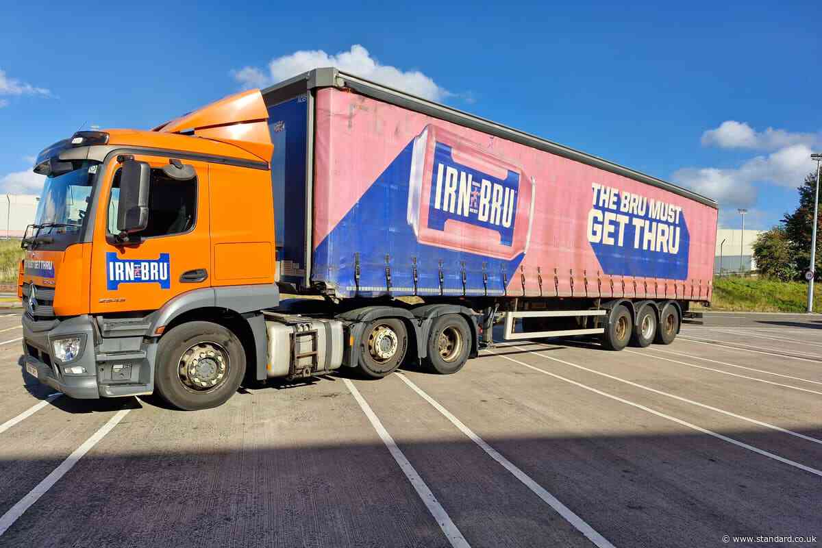 Plea to catch lorry thieves ‘orange-handed’ after 41,000 Irn-Bru bottles stolen
