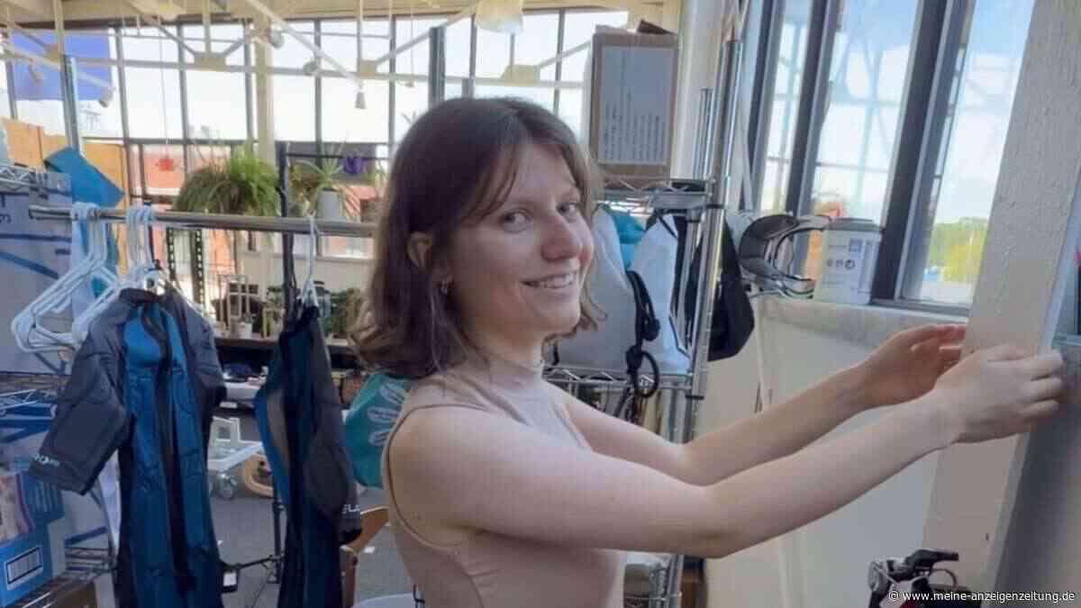 POTS-Patientin aus Dachau schiebt auf dem Heimflug ihren Rollstuhl