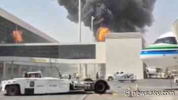Three killed in Houthi-claimed strikes on Saudi Arabian airport