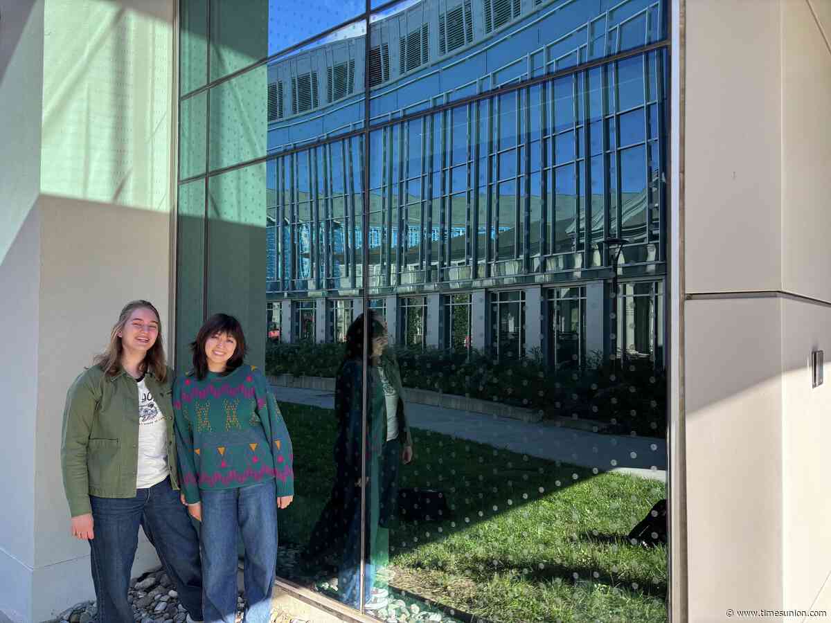Union College deploys UV-glowing dots to warn birds away from windows