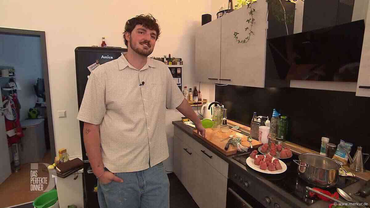 Beim „perfekten Dinner“: Student serviert in seinem WG-Zimmer „Nudeln mit Pesto“
