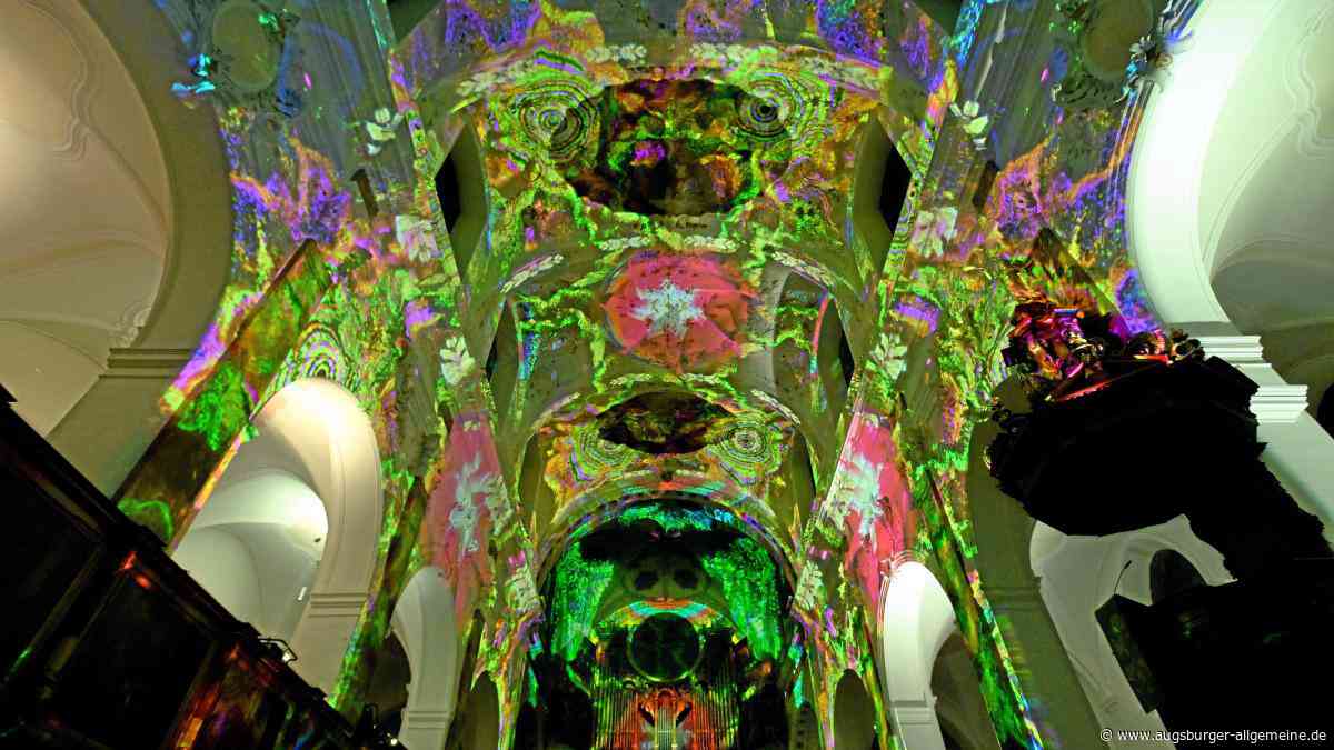 16 Euro für die Lichtshow in  der Augsburger Annakirche: So kommt das bei den Besuchern an