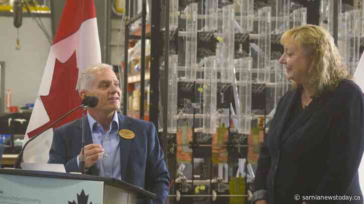 Two Sarnia businesses receive nearly $5M total from FedDev Ontario