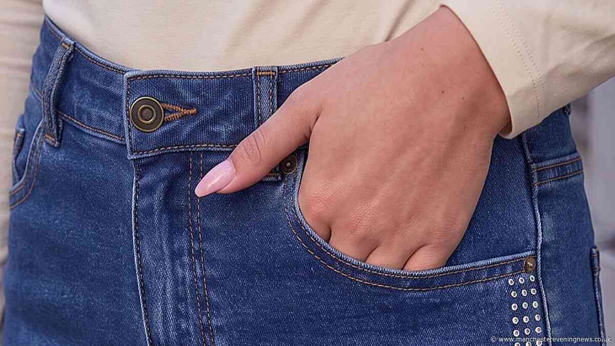 Roman's 'perfect' £28 Christmas party jeans are as stretchy as they are sparkly