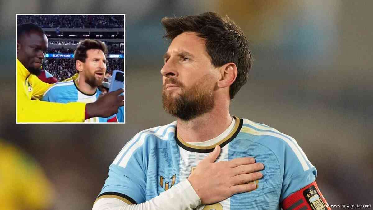 Spelers Benin blijven ontgoocheld achter na afscheidsduel Lionel Messi: ’Ze wilden foto’s, maar kregen niets’
