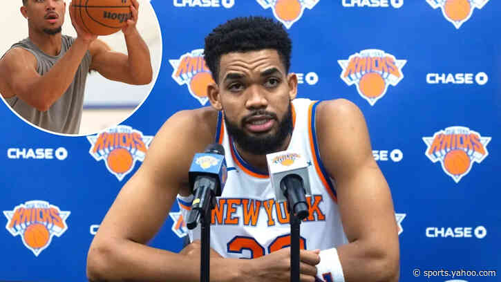 Knicks shut down Karl-Anthony Towns contract talks before season
