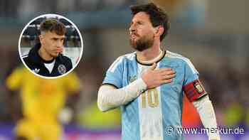 Überraschung von seinem Idol: Messi beschenkt DFB-Juwel Gruda
