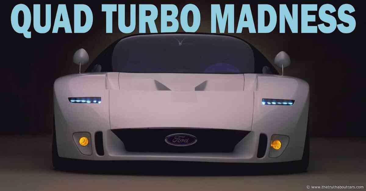 Ford GT90: The Quad Turbo V12 Dream
