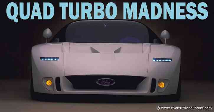 Ford GT90: The Quad Turbo V12 Dream