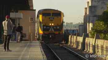 OU fans aboard the Big Game Train ahead of the Red River Rivalry