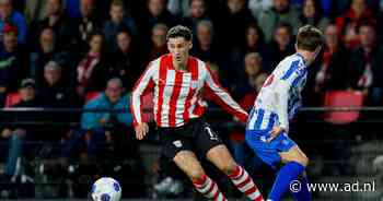 Heerenveen mist grote kans om op voorsprong te komen tegen PSV, Rivera schiet naast