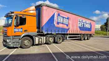 Police in Scotland hunt thieves who stole bright orange trailer containing 41,000 bottles of Irn-Bru