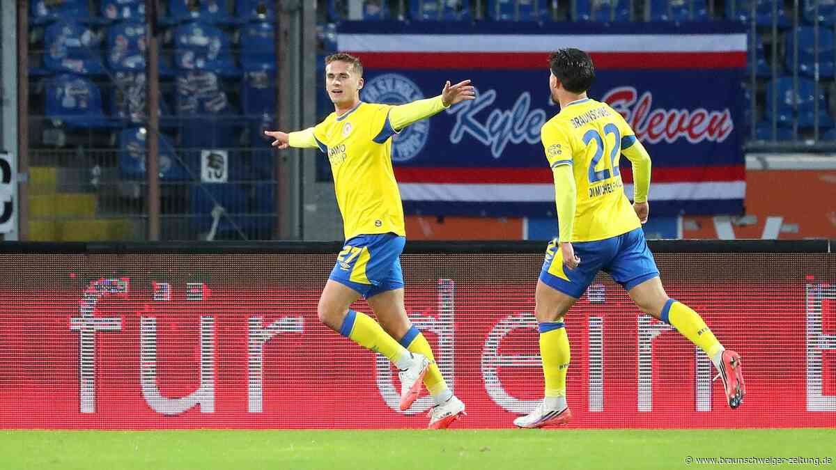 Nach Urbichs Tor wird’s spannend: Eintracht Braunschweig besiegt Holstein Kiel knapp