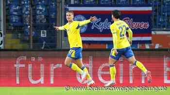 Nach Urbichs Tor wird’s spannend: Eintracht Braunschweig besiegt Holstein Kiel knapp
