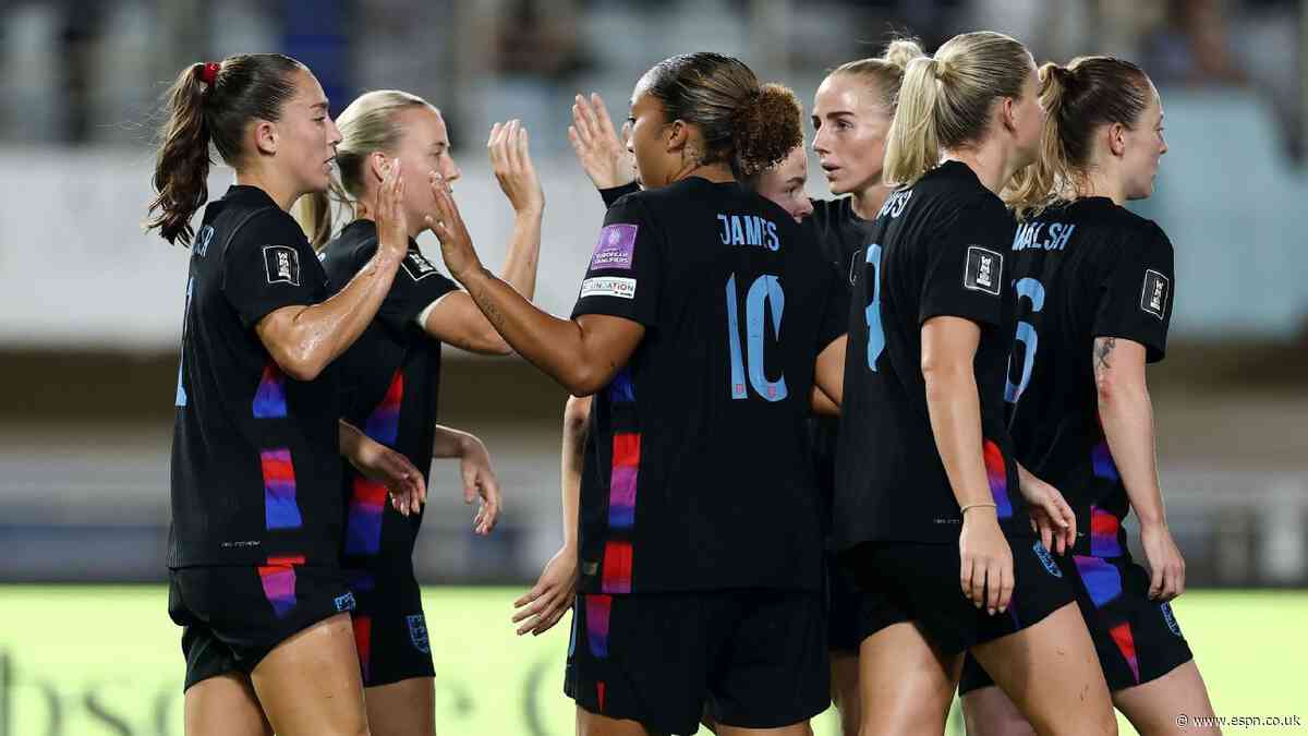Greece 1-3 England LIVE: Reaction as Lionesses cruise to Women's World Cup playoff semifinal first-leg win