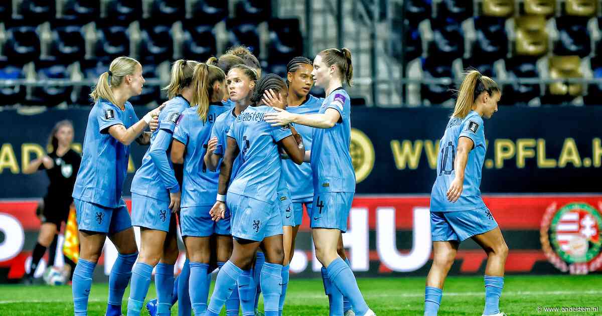 LIVE WK-kwalificatie | Oranje Leeuwinnen op zoek naar volgende treffer tegen Hongarije, Beerensteyn raakt paal