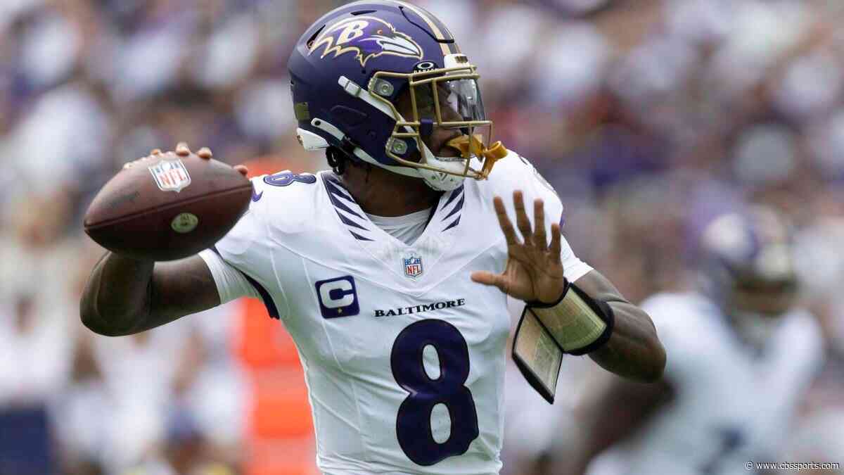 Ravens rule out Lamar Jackson for Week 5 matchup vs. Falcons due to ankle injury