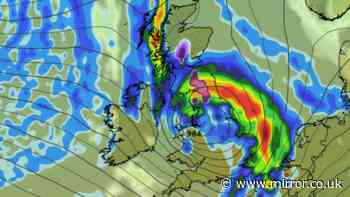UK weather maps show ‘4mm per hour’ snow and torrential rain within days