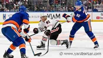 Blackhawks’ Frank Nazar to have hearing for head contact on Islanders’ Bo Horvat