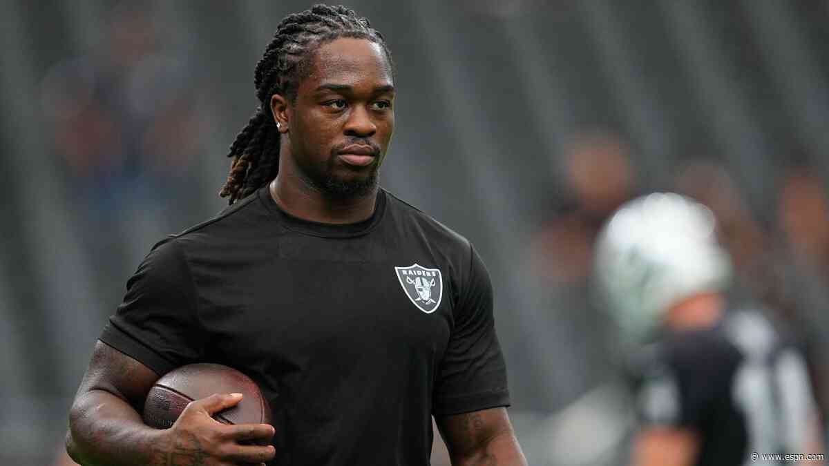 Raiders RB Jeanty questionable as foot injury added to ankle woes: 'That time of year'