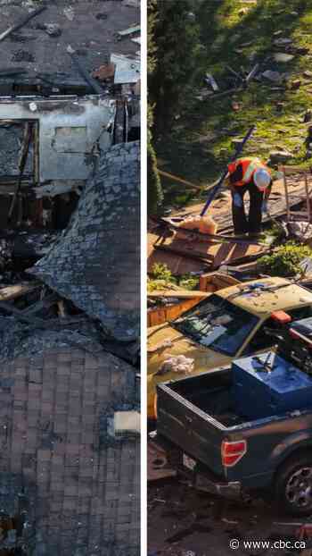 Dramatic video shows aftermath of 2 explosions in Hamilton