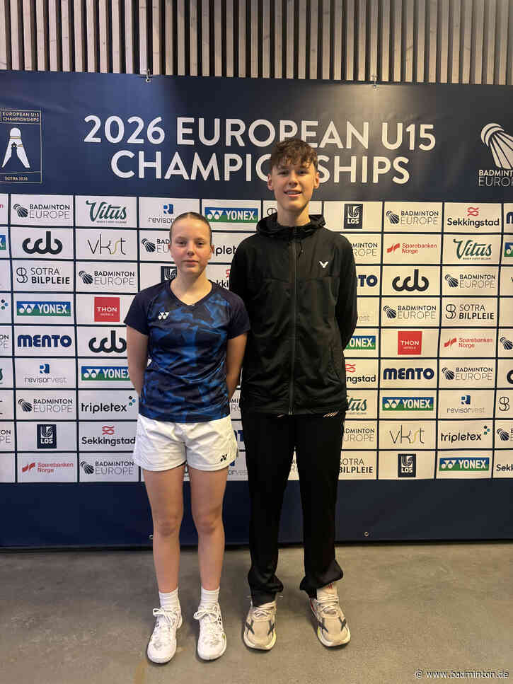 Zwei Medaillen sicher: Deutsche U15 überzeugt bei der EM