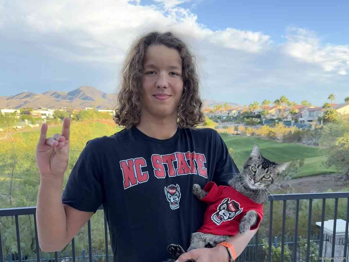 “Best of the Rest” Distance Freestyler Toby Esposito to Swim at NC State Beginning in 2028-29