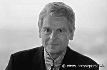 Das ZDF trauert um seinen ehemaligen Chefredakteur Klaus Bresser