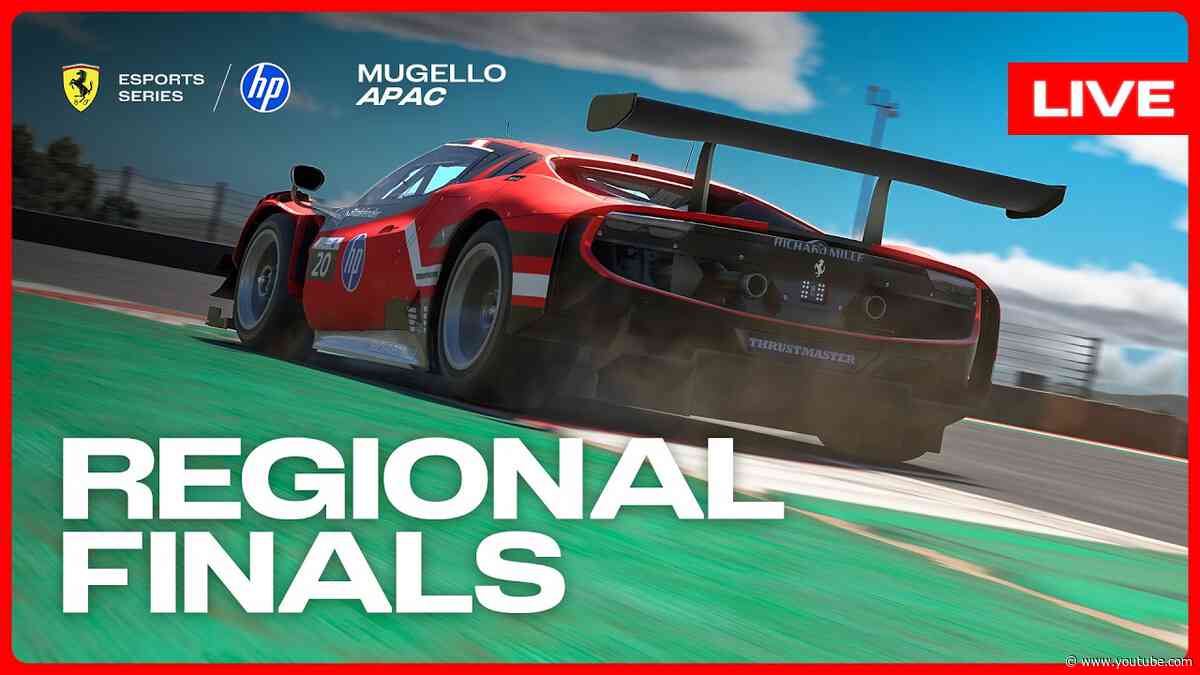 Ferrari HP Esports Series 2026 - APAC Regional Finals
