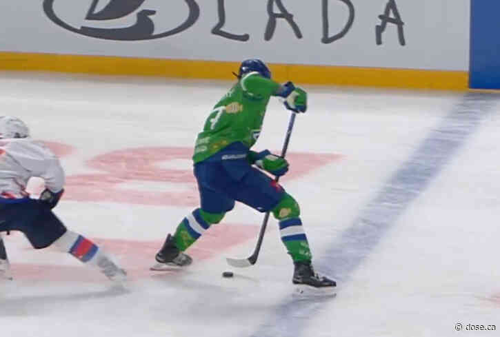 VIDEO: Alexander Zharovsky wowed everyone this week with his feints