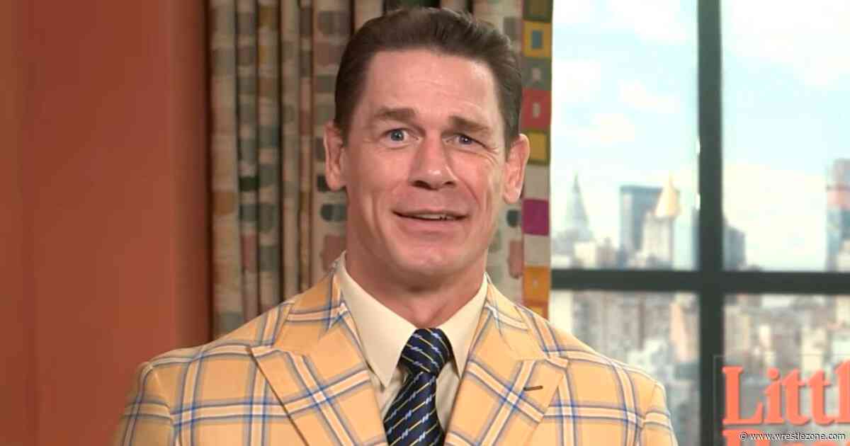 John Cena Reveals He Ate a Burger Hornswoggle Vomited on During WWE Tour