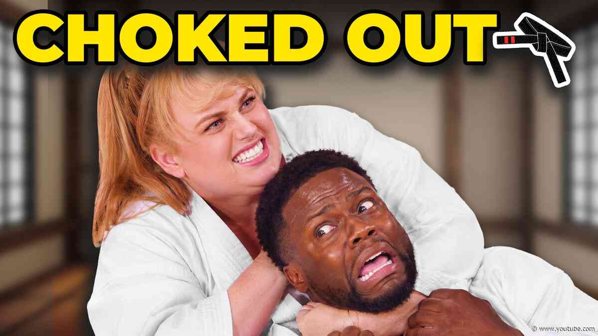 Rebel Wilson Beats Up Kevin Hart At Karate