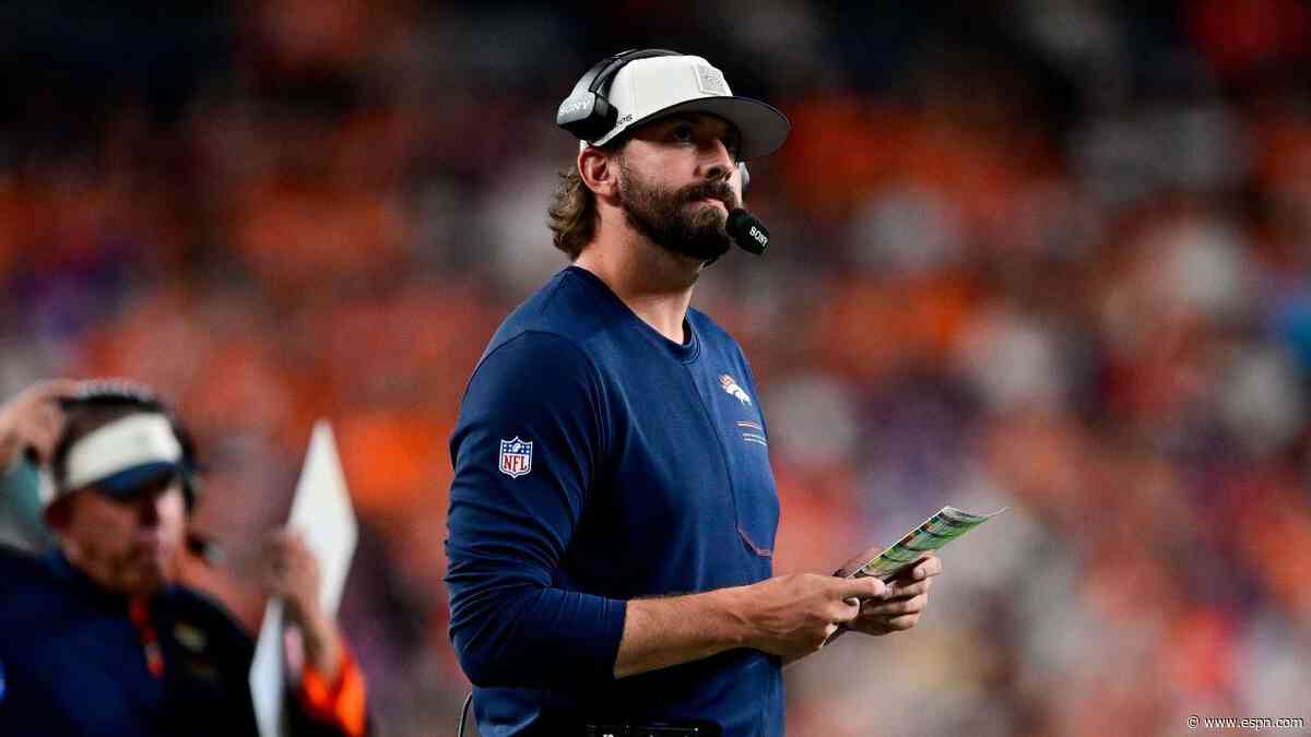 Webb: 'Not ideal' to lose Broncos' play-calling duties