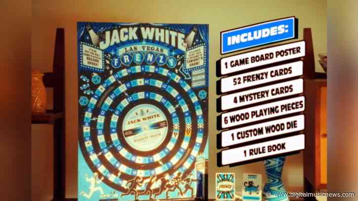 Jack White’s Vegas Concert Poster Doubles as a Board Game—And Now You’ll Have to Rely on eBay to Secure a Copy
