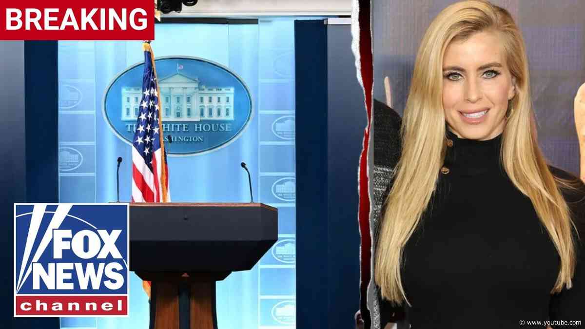BREAKING: Katie Zacharia appointed as White House press secretary