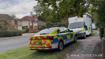 Boy, 15, and father are fighting for their lives after masked men storm family home in Thurnby