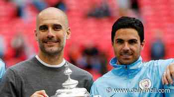 Mikel Arteta insists he has a clear conscience over Man City's guilty verdict - and remains tight-lipped over talks with Pep Guardiola