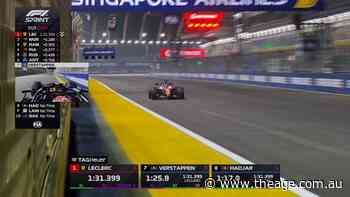 Verstappen quickest for Singapore sprint