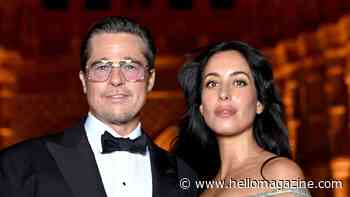 Brad Pitt and Ines de Ramon are picture perfect as they support George and Amal Clooney at Albies